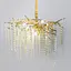 Очаровательная люстра в золоте Pearl selection 80 см Line F Арт. 723D -800 GD+WT - миниатюра 1
