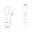 Магнітний MagSafe автотримач Baseus Designed For Tesla Car (C40151300S11) - мініатюра 6