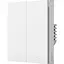 Розумний вимикач Aqara Smart Wall Switch H1 Global EU (з нейтраллю, 2 клавіши) (WS-EUK04) [71972] - мініатюра 1