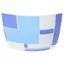 Світильник настінно-стельовий накладний Brille W-373/2 Blue - мініатюра 5