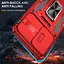 Ударопрочный чехол Camshield Army Ring для Samsung Galaxy A54 5G Красный / Red - миниатюра 7