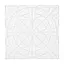 Дренажний килимок підкладка для сироробства сиру полімерний білий 20х20 см, Kitchette Білий 85283 - мініатюра 1
