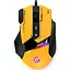 Миша GamePro GM300Y жовтий/чорний USB оптична сенсор Instant 725F 800-7200 dpi 8 кнопок RGB підсвічування - мініатюра 1