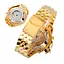 Наручний годинник чоловічий Jaragar Exclusive Gold (408) - мініатюра 8