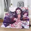 Плед плюшевий м'який 3D Дакимакура Аніме 160х200 см - мініатюра 1