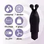 Вибратор на палец FeelzToys Magic Finger Vibrator Black - миниатюра 6