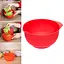 Миска кухонная глубокая пластиковая Ø 22 см H 11.5 см 2.5 л, Kitchette Красный 85352 - миниатюра 8
