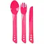Набір столових приборів Lifeventure Ellipse Cutlery Pink (1012-75016) - мініатюра 1