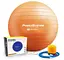 М'яч для фітнесу (фітбол) Power System PS-4013 Ø75 cm PRO Gymball Orange (PS-4013_75cm_Orange) - мініатюра 1