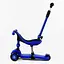 Самокат-велобіг 3 в 1 Best Scooter 32х14х61-75 см Синій 000231682 - мініатюра 2