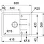 Кухонна мийка Franke BFG 611-62 114.0272.599 - мініатюра 2