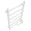 Электрический полотенцесушитель Laris Зебра Альфа ЧФ6 400x600 Э правый R3 77700068, Белый, Правое, Электронный - миниатюра 3