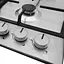 Варочная поверхность газовая Hansa 60 см нержавеющая сталь - миниатюра 3