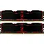Память 16Gb x 2 DDR4 3200 МГц Goodram IRDM X черный 16-18-18-36 1.35V с радиатором (IR-X3200D464L16A/32GDC) - миниатюра 1