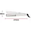 Випрямляч волосся Remington Pro-Ceramic Extra White S5527 (7030822) - мініатюра 3