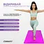 Коврик для йоги профессиональный EasyFit каучук 5 мм Фиолетовый (EF-1925-V) - миниатюра 2