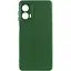 Чохол Silicone Cover Lakshmi Full Camera (AA) для Motorola Moto G24 Зелений / Dark green - мініатюра 1