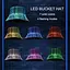 Світлодіодний капелюх-дзвіночок Lumisonata 7-колірний, рейв-аксесуар - мініатюра 4