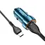 Адаптер автомобильный HOCO Type-C Cable Blue whale car charger set Z46A набор коричневый - миниатюра 7