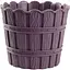 Горщик для квітів Violet House з дренажем 1.2 л (1054 BAMBOO PLUM 1.2 л.) - мініатюра 1