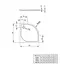 Душовий піддон Radaway Delos A 85x85 SDA8585-01 - мініатюра 5