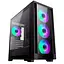 Корпус GameMax Defender TG чорний, без БЖ, Mini Tower, Micro ATX / Mini ITX, 1xUSB 3.1, 2xUSB 2.0, 4x120 мм LED, 461x210х450 мм - мініатюра 1
