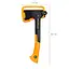 Универсальный топор Fiskars X-series X14 Universal, XS - 35.5 см, 740 грамм (1069102) - миниатюра 6