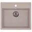 Кухонная мойка Zerix ZS-5751S-06 beige ZX4597, Бежевый - миниатюра 1