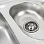 Кухонна мийка з нержавіючої сталі Platinum 9550D декор (0,8/180 мм), Decor - мініатюра 5