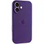 Чохол Epik Silicone Case Full Camera Protective AA для Apple iPhone 16, 6.1 Фіолетовий/Amethyst - мініатюра 1