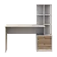 Офісний стіл Doros Т7 Кашемір/Дуб Евок 136х55х138 (41516059) - мініатюра 2