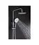 Душова система з термостатом Imex Amsterdam Turn Clean хром GTAM015, Хром - мініатюра 3