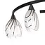 Люстра стельова Brille класична E14 40W CH+W (LK-247C/4) - мініатюра 2