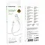 Дата кабель Borofone BX116 Certain USB to Lightning 2.4A (1m) White - мініатюра 2