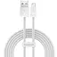 Дата кабель Baseus Dynamic Series USB to Lightning 2.4A (1m) (CALD000402) White - мініатюра 1