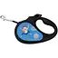 Повідець-рулетка для собак Waudog R-leash, малюнок "Рік та Морті 3", L, до 50 кг, 5 м, світловідбиваюча стрічка чорний - мініатюра 5