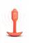Анальная пробка B-Vibe Vibrating Snug Plug 1, 10 см (оранжевый) - миниатюра 3