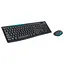 Бездротовий комплект миші та клавіатури Logitech Wireless Combo MK275 / USB 2.4 ГГц / 10 метрів / Чорний (920-008535) - мініатюра 4