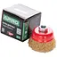 Корщітка APRO для болгарки УШМ дротяна щітка чашкова 65 мм x М14 830424 - мініатюра 1