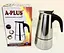 Гейзерная кофеварка А-Плюс 2088 300 мл на 6 чашек турка нержавеющая сталь - миниатюра 5