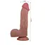 Фалоімітатор Pretty Love Sliding Skin 9.2'' 23.4 см коричневий - мініатюра 10
