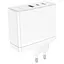 Сетевое зарядное устройство Borofone BN11 Imperial PD 100W (2Type-C/1USB) Белый - миниатюра 5