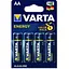 Батарейка Varta Energy AA BLI 4 Alkaline LR6 (1479) - миниатюра 1