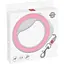 Повідець-рулетка для собак Waudog R-leash, кругла, XS-M, до 40 кг, 2,9 м, світловідбиваюча стрічка рожевий - мініатюра 3
