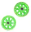 Колеса для дитячого велосипеда / самоката 11 см зелений (G0001960) - мініатюра 1