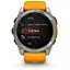 Смарт-часы Garmin Fenix 8 51mm AMOLED Sapphire Graphite DLC Titanium with Spark Orange Silicone 010-02905-53 - миниатюра 6