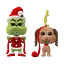 Фігурка Funko Pop Грінч вкрав Різдво Грінч і Макс Grinch Stole Christmas Grinch and Max 11 см 2P HTGSC GM - мініатюра 1