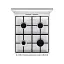 Плита газова GORENJE GG 5A14 WJ - мініатюра 4