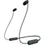 Навушники з мікрофоном Sony WI-C100 Black (WIC100B.CE7) - мініатюра 1