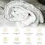 Одеяло шерстяное MirSon Deluxe Italy Hand Made №165 демисезонное 200x220 см белое - миниатюра 4